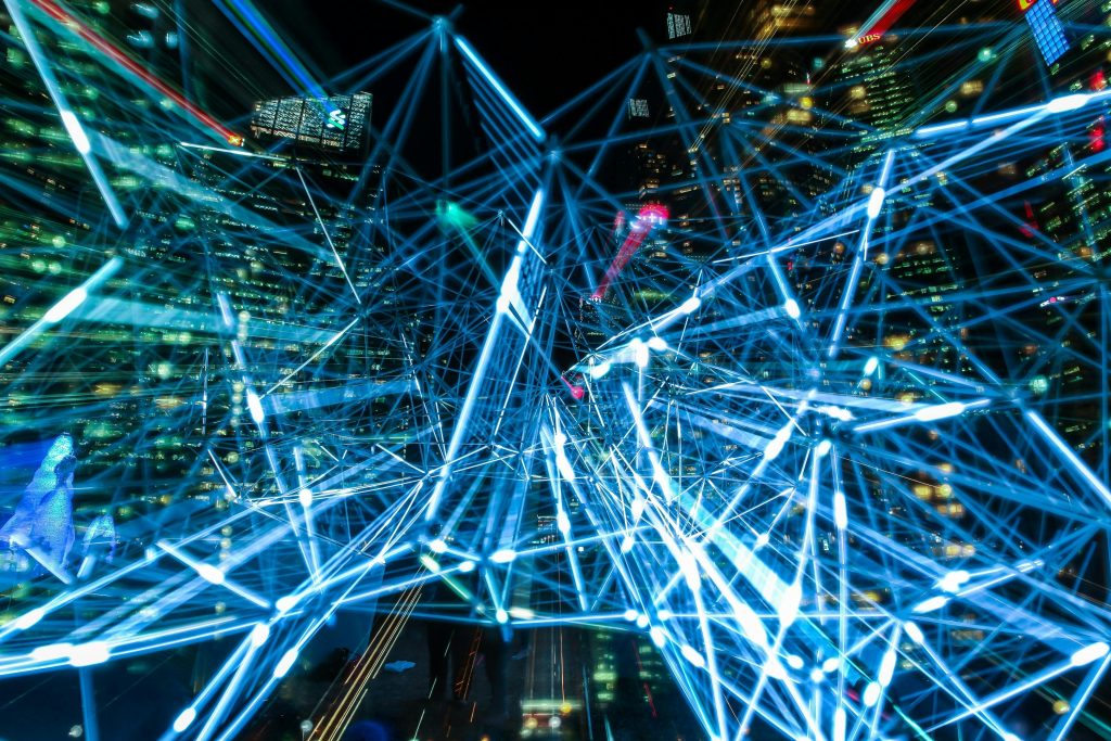 AI analyzing job description to match resume keywords