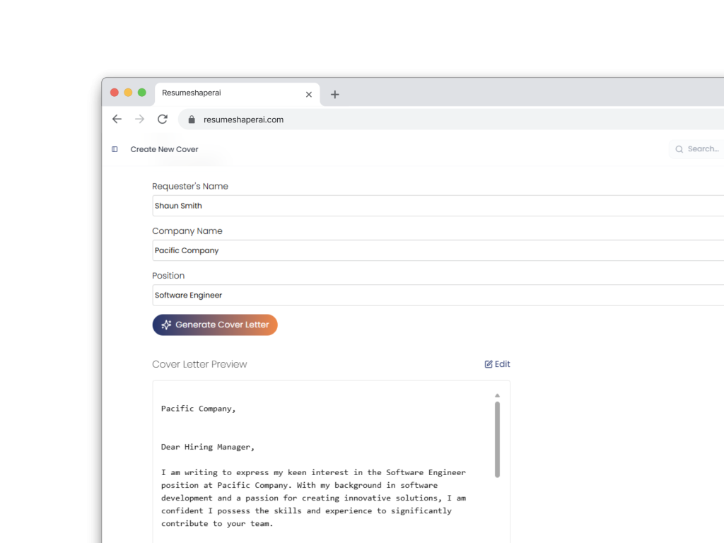 Illustration of a job seeker using AI tools like resume builders and job-matching platforms on a laptop