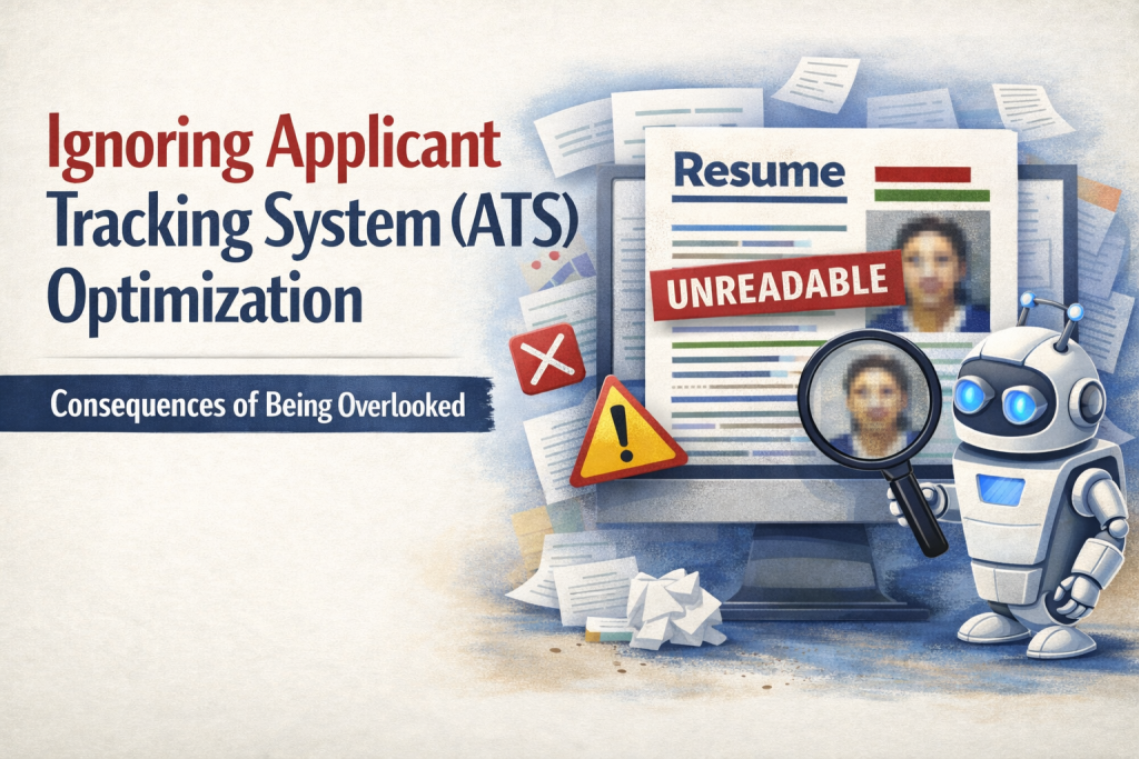 Resume being scanned by ATS robot and marked unreadable due to poor optimization